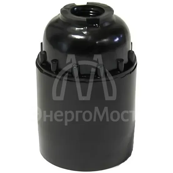 Патрон карболитовый подвесной E27 M10 черн. TOKOV ELECTRIC TKE-C05-PKB-27-10