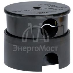 Разъем 1-м ОП РШ-ВШ 32А IP20 3P+PE 380В карболит. черн. PROxima EKF AS-380-O-04