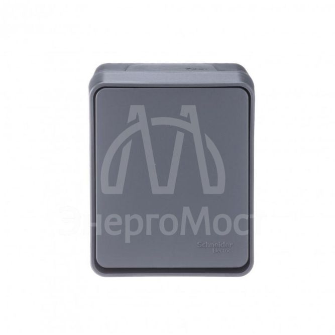 Выключатель 1-кл. ОП AtlasDesign Profi54 10 АХ антрацит SchE ATN544011