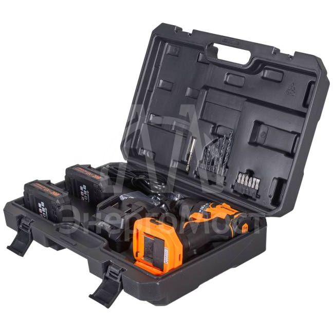 Дрель-шуруповерт Вихрь ДА-20Л-2К/БП (бесщеточный двигатель)