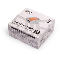 Клемма универсальная СМК 222-412 (уп.50шт) КВТ 109301
