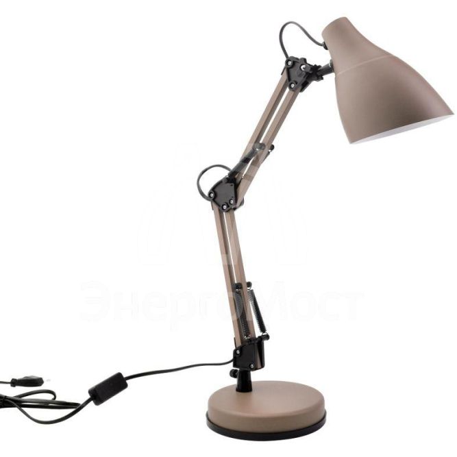 Светильник KD-331 C26 настол. 230В 40Вт E27 тауп Camelion 13873