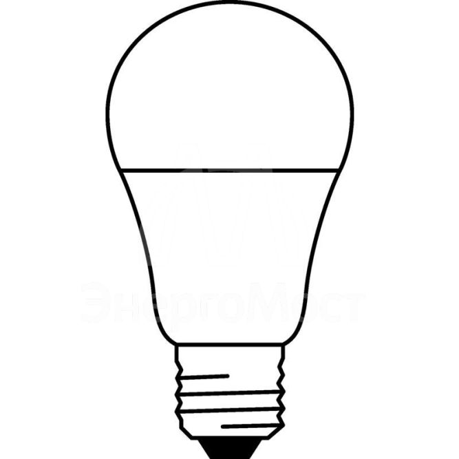 Лампа светодиодная LED Value LVCLA75 10SW/840 230В E27 10х1 RU OSRAM 4058075578852