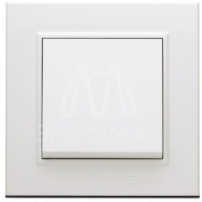 Выключатель 1-кл. СП Karea 10А IP20 бел. Makel 56001001