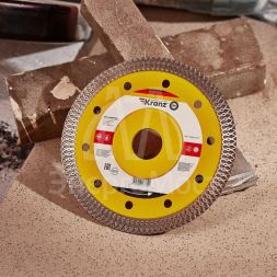 Диск алмазный отрезной ультратонкий 125x22.2мм Kranz KR-90-0141