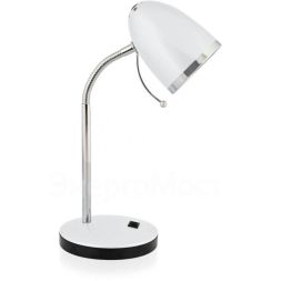 Светильник KD-308 C01 настол. база 230В 40Вт E27 бел. Camelion 11476