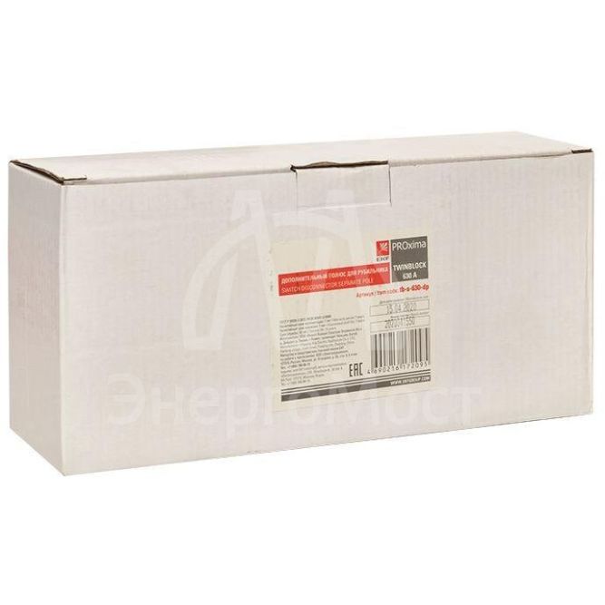 Полюс дополнительный 630А для рубильника TwinBlock PROxima EKF tb-s-630-dp