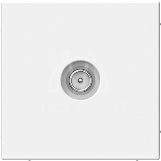 Розетка телевизионная проходная TV ArtGallery 4дБ механизм бел. SE GAL000192