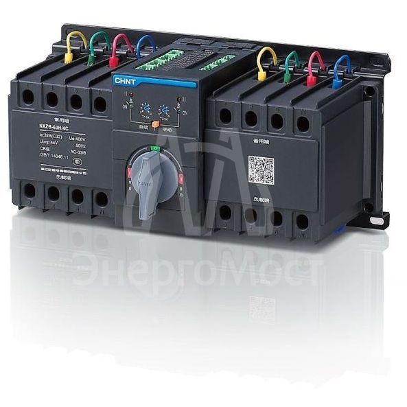 Устройство автоматического ввода резерва АВР 50А NXZB-63H/4CT RS-485 D50 (R) CHINT 171638