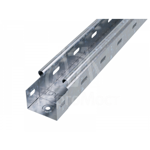 Лоток листовой перфорированный 50х50 L3000 сталь 0.7мм гор. оцинк. DKC 35260HDZ