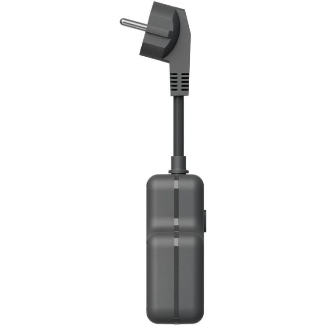 Удлинитель с сетевым фильтром 3х0.3м 10А 2USB + 1USBC 2500Вт ПВС 3х1 компакт черн. КОСМОС FRKsm0.3m-3g(B)USB