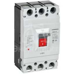 Выключатель автоматический 3п 400А 35кА ВА66-37 GENERICA SAV40-3-0400-G