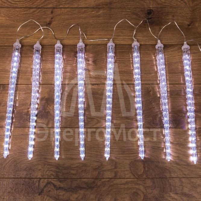 Гирлянда светодиодная &amp;quot;Сосульки&amp;quot; 8 штук х 50см 300LED Neon-Night 256-415