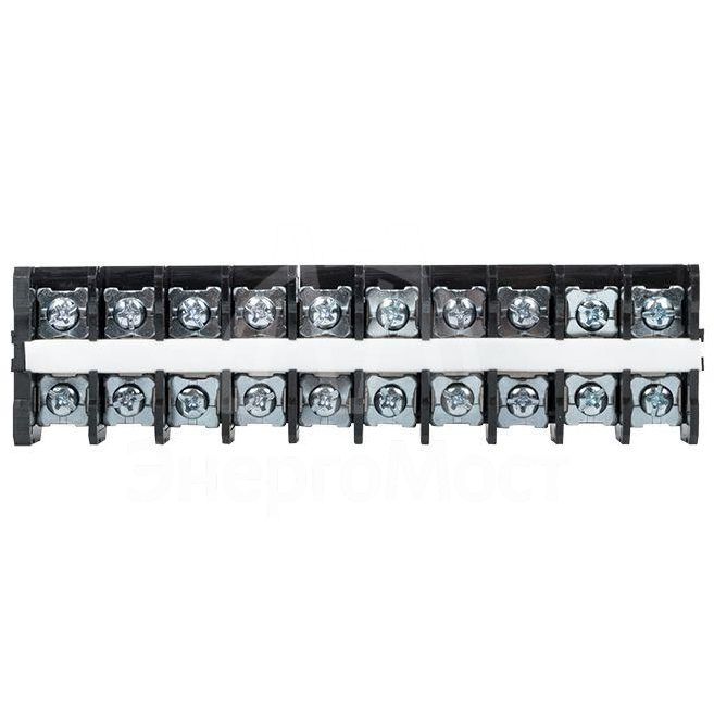 Терминал клеммный TK-0100 до 25кв.мм 100А 10 клеммные пары EKF tk-0100