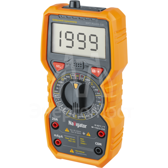 Мультиметр 93 594 NMT-Mm09-18C (18C) NAVIGATOR 93594