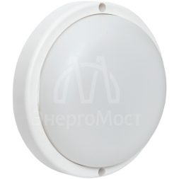 Светильник светодиодный ЖКХ ДПО-1300 12Вт 6500К IP65 круг с микроволнов. датчиком движения LUMA EKF BKL-1300DM-R-12-6500