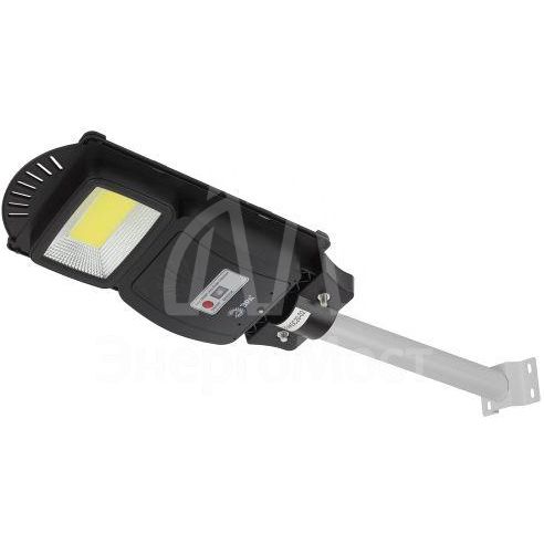 Светильник консольный 20Вт 450лм 5000К IP65 на солнечной батарее COB с кронштейном с датчиком движения ПДУ ЭРА Б0046792