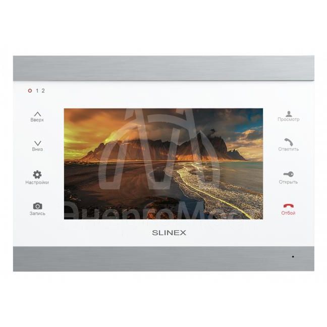 Видеодомофон SL-07IPHD серебр./бел. Slinex ИВ-00000179
