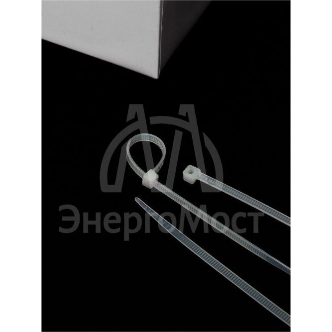 Хомут кабельный 3.6х150 нейл. бел. (уп.100шт) IEK UHH31-D036-150-100