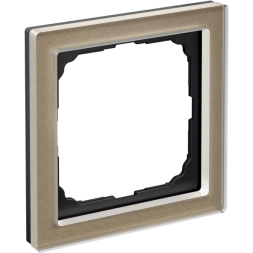 Рамка 1-м ArtGallery Pure органич. стекло шампань SE GAL320501