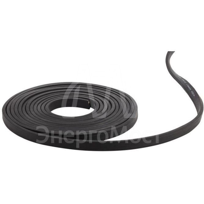 Кабель Белт-лайт ERABL-K100 IP65 2 жил. 2х1.5кв.мм каучук медь 220В черн. (бухта 100м) Эра Б0049175