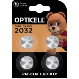 Элемент питания литиевый CR2032 (блист.4шт) Specialty Opticell 5060007/6060007