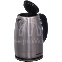 Чайник электрический HYK-S2030 1.7л 2200Вт серебр. матов./черн. (корпус: металл) HYUNDAI 1180741
