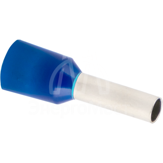 Наконечник штыревой втулочный изол. НШвИ 2.5-8 (уп.50шт) EKF nhvi-2.5-8