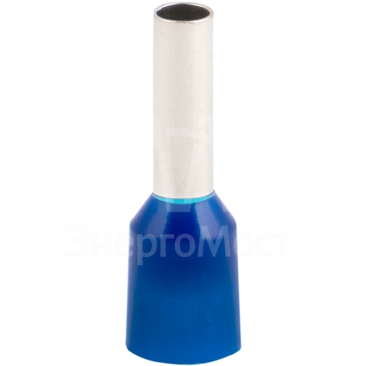 Наконечник штыревой втулочный изол. НШвИ 2.5-8 (уп.50шт) EKF nhvi-2.5-8