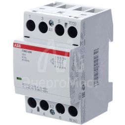 Контактор ESB63-40N-06 модульный (63А АС-1 4НО) катушка 230В AC/DC ABB 1SAE351111R0640