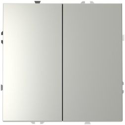 Выключатель 2-кл. СП S70 10А с самовозвратом механизм сталь Voltum VLS020605