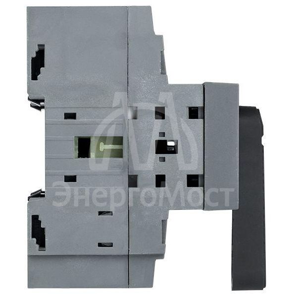 Рубильник 3п 40А реверсивный с рукояткой для прямой установки TwinBlock EKF tb-s-40-3p-rev