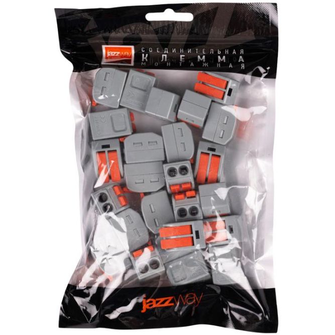 Клемма монтажная СМК PTC-2P 462 450В 41А 0.5-6.0кв.мм JazzWay 5074064
