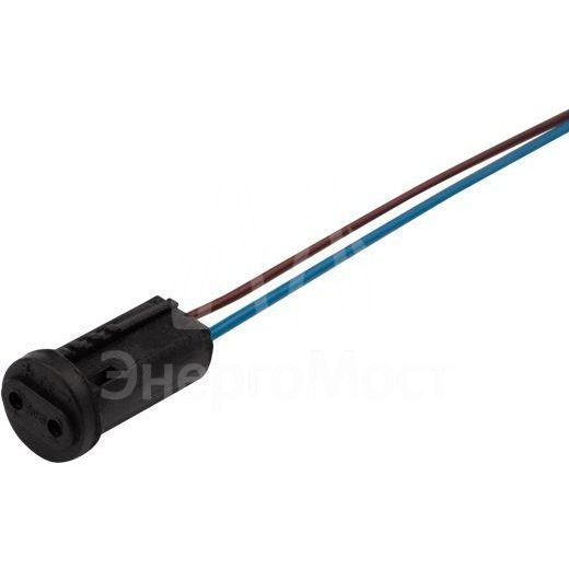 Цоколь &amp;quot;патрон&amp;quot; пластиковый G4 с проводом 15 см бел. Rexant 11-8895