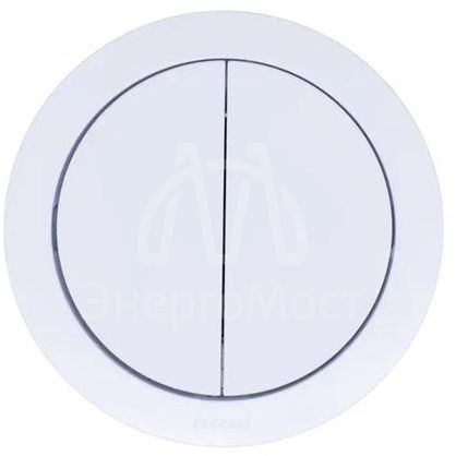 Выключатель 2-кл. СП OSEN 10А IP20 механизм бел. LEZARD 743-0288-101