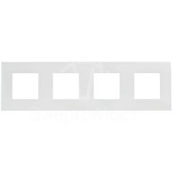 Рамка 4-м SKANDY SK-F04W арктич. бел. IEK SK-M42-K01