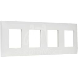 Рамка 4-м SKANDY SK-F04W арктич. бел. IEK SK-M42-K01