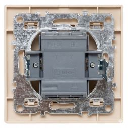 Выключатель 1-кл. СП Минск 10А IP20 беж. EKF ERV10-021-20
