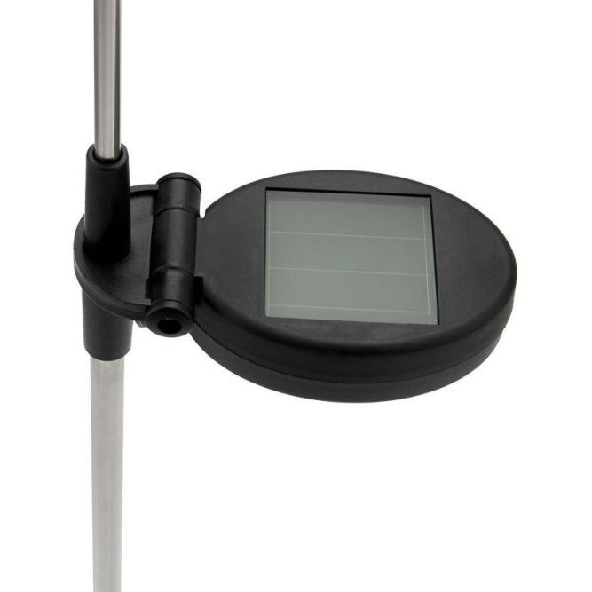 Светильник светодиодный Хрустальный Цветок RGB со встроен. аккумулятором солнечн. панелью на колышке Lamper 602-1001