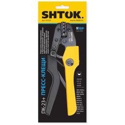 Пресс-клещи ПК-23+ матрица профиль овал 0.25-6.0кв.мм (03704) SHTOK 376211