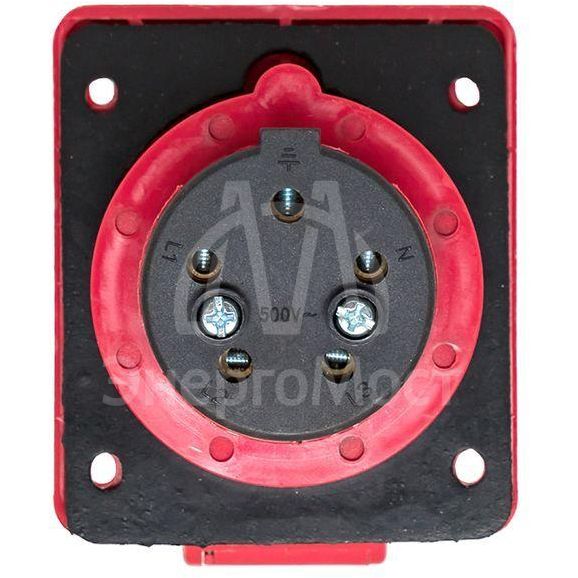 Розетка скрыт. уст. 16А 380В 3P+РЕ+N IP44 (415) EKF ps-415-16-380