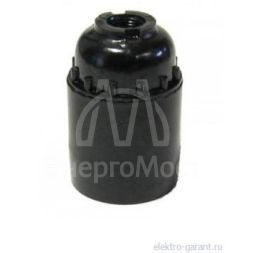 Патрон карболитовый подвесной E27 M12 черн. TOKOV ELECTRIC TKE-C05-PKB-27-12