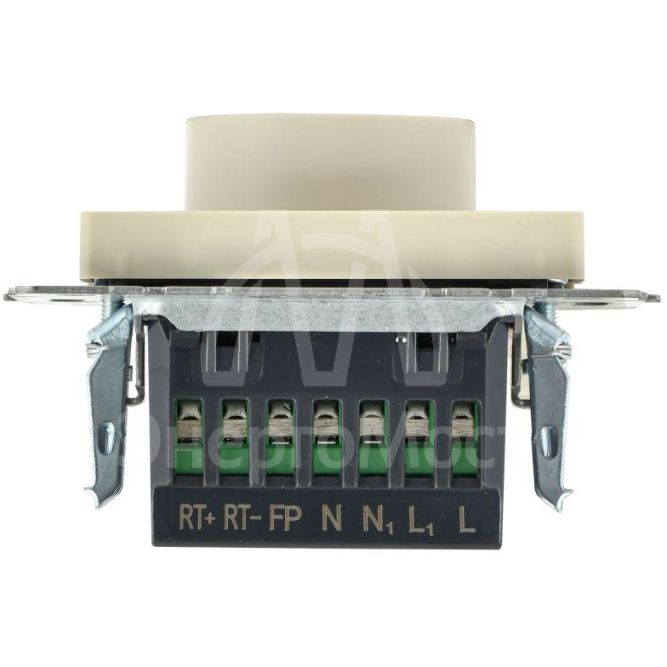 Термостат электронный с индикацией BRITE СП IP20 ТС10-1-БрКр беж. IEK BR-RT11-K10