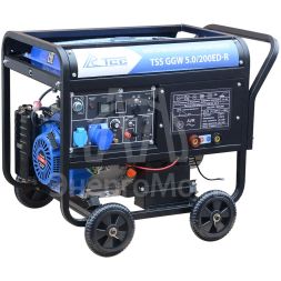 Инверторный бензиновый сварочный генератор TSS GGW 5.0/200ED-R