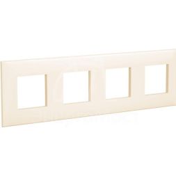 Рамка 4-м 8мод. Avanti &amp;quot;Ванильная дымка&amp;quot; DKC 4405908
