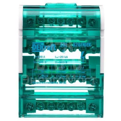 Кросс-модуль на DIN-рейку 4х7 групп 100А ШН-103 SchE 32017DEK
