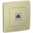 Розетка компьютерная 1-м СП BLANCA RJ45 кат.5e беж. SchE BLNIS045007