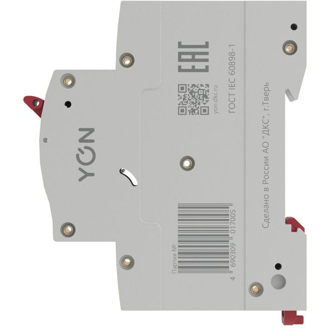 Выключатель автоматический модульный 3п C 6А 4.5кА MB63 YON MB63S-3PC06