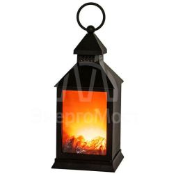 Камин светодиодный &amp;quot;Волшебный фонарь&amp;quot; с эффектом живого огня 11х11х24.5см батарейки 3хАА (не в комплекте) Neon-Night 511-026