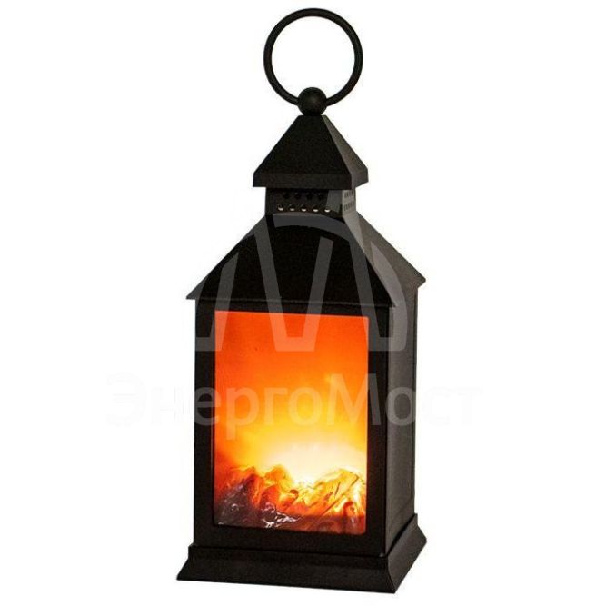 Камин светодиодный &amp;quot;Волшебный фонарь&amp;quot; с эффектом живого огня 11х11х24.5см батарейки 3хАА (не в комплекте) Neon-Night 511-026